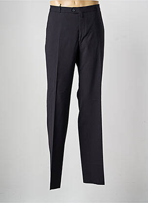 Pantalon drept țesătură poplin mărime normală negru SAINT HILAIRE bărbat