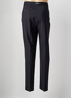 Pantalon drept țesătură poplin mărime normală negru SAINT HILAIRE bărbat