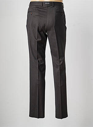 Pantalon drept talie cu cleme mărime normală gri SAINT HILAIRE bărbat
