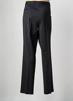 Pantalon drept țesătură poplin mărime normală negru SAINT HILAIRE bărbat