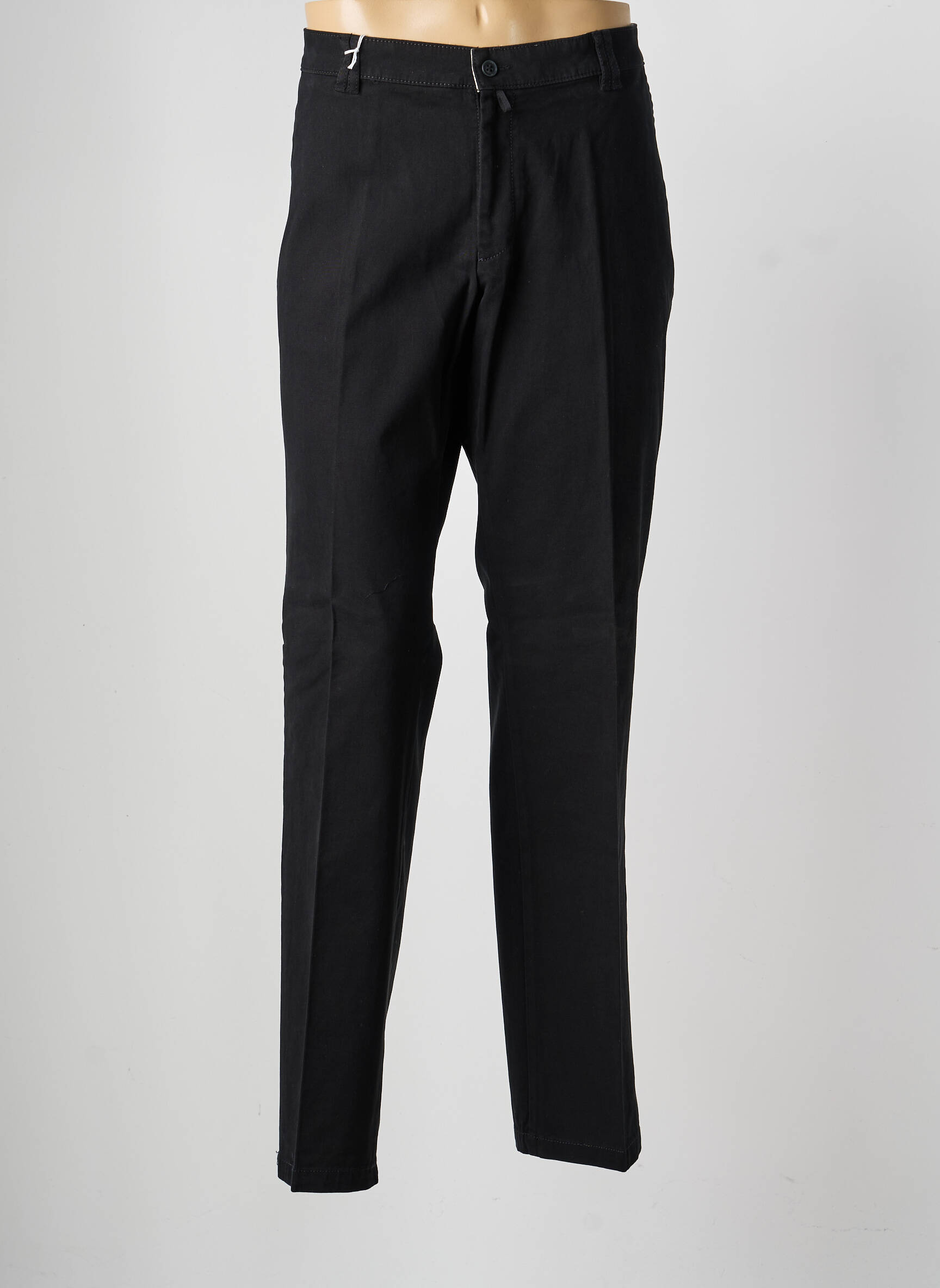 Pantalon chino buzunare mărime normală negru SAINT HILAIRE bărbat