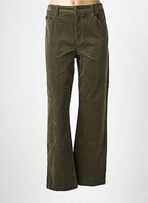Pantalon drept elasticitate mărime normală verde SALSA femeie