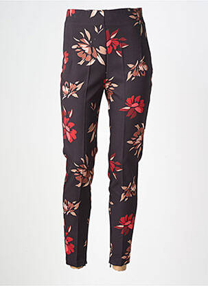 Pantalon slim talie înaltă talie înaltă negru KOCCA femeie