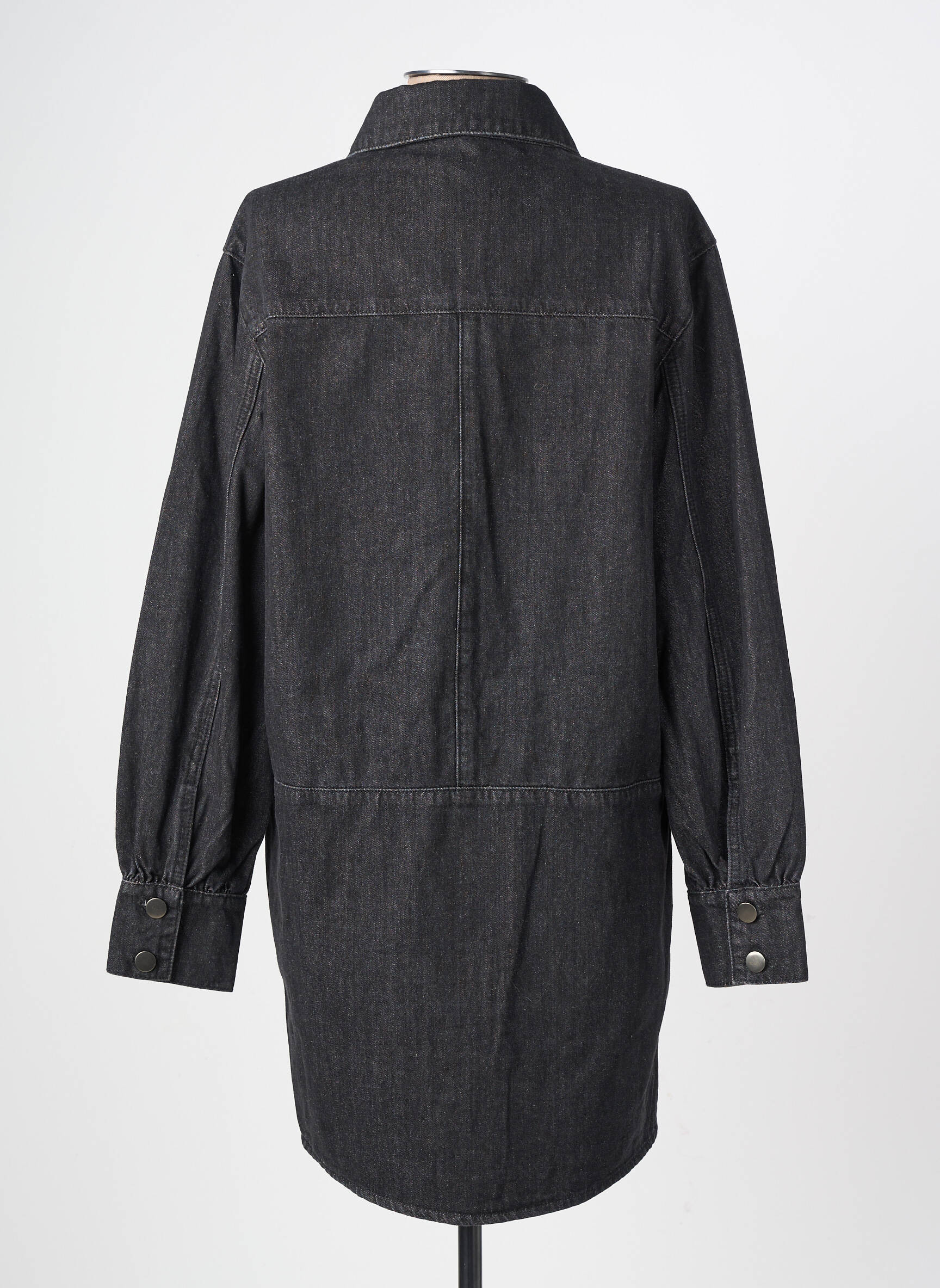 Rochie scurtă mâneci lungi mâneci lungi negru SUNCOO femeie