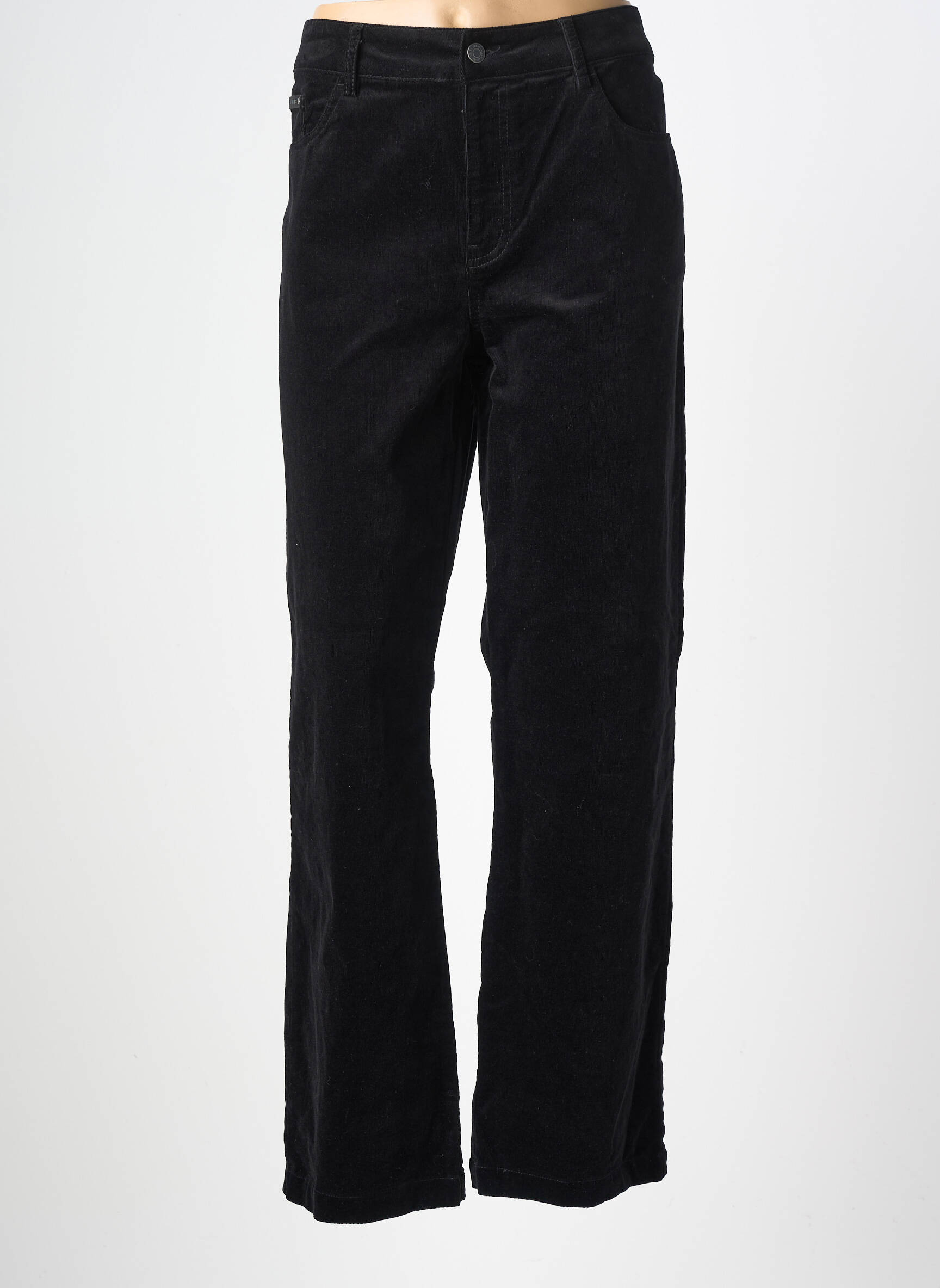 Pantalon drept elasticitate mărime normală negru SALSA femeie
