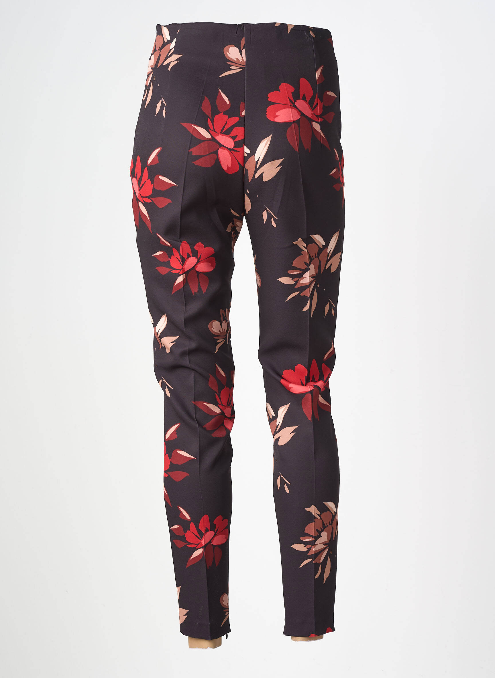 Pantalon slim talie înaltă talie înaltă negru KOCCA femeie