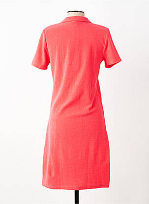 Rochie midi mâneci scurte mâneci scurte roșu DEAUVILLE & ARMOR-LUX femeie