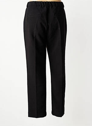 Pantalon drept țesătură crep mărime normală negru SIGNE NATURE femeie