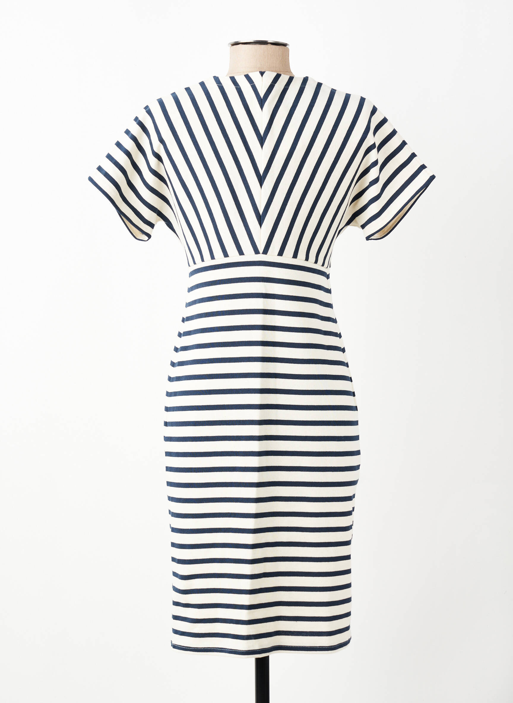 Rochie midi mâneci scurte mâneci scurte albastru SAINT JAMES femeie