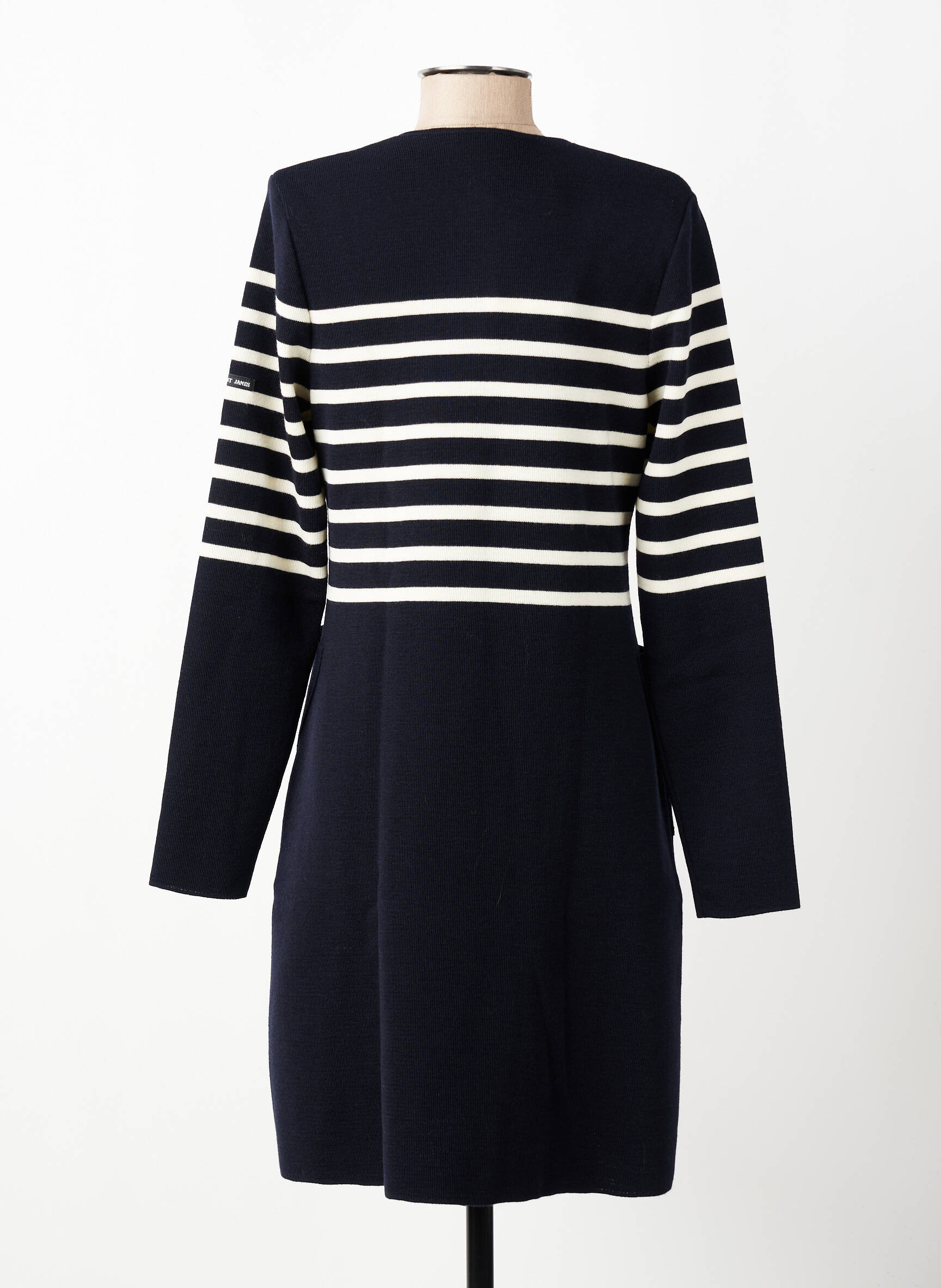 Rochie midi mâneci lungi mâneci lungi albastru SAINT JAMES femeie