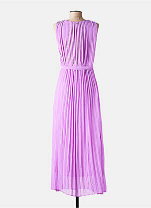 Rochie lungă fără mâneci fără mâneci violet LOLA CASADEMUNT femeie