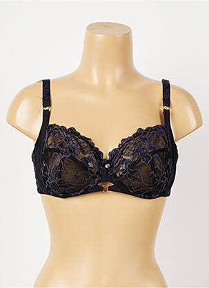 Sutien broderie sutien cupe întregi cu decolteu înalt negru FLORALE BY TRIUMPH femeie