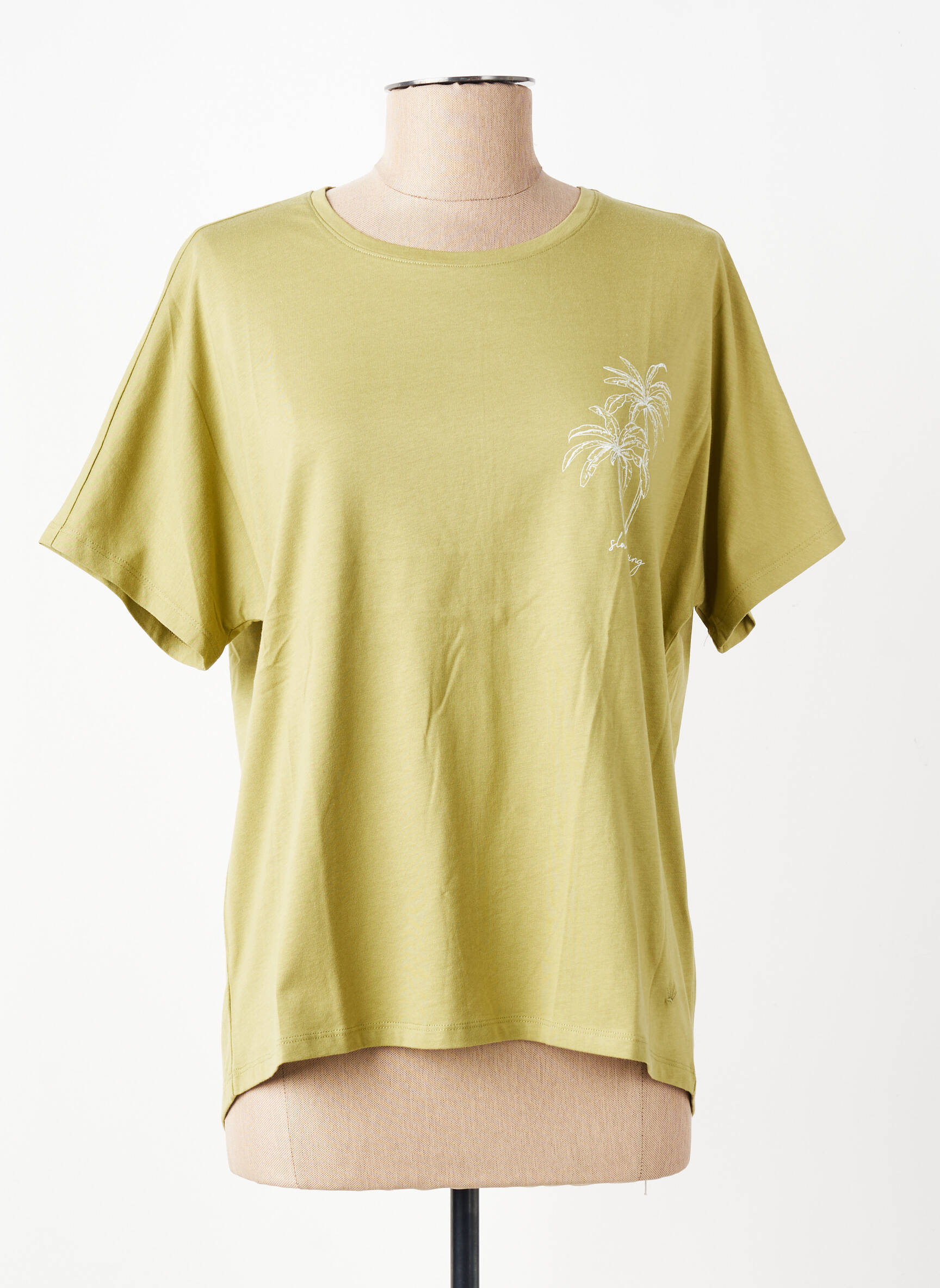 Pijama mâneci scurte verde TRIUMPH femeie