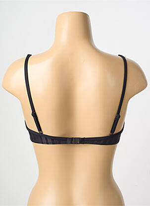 Sutien de costum de baie elasticitate top sutien modelat negru CHERRY BEACH femeie