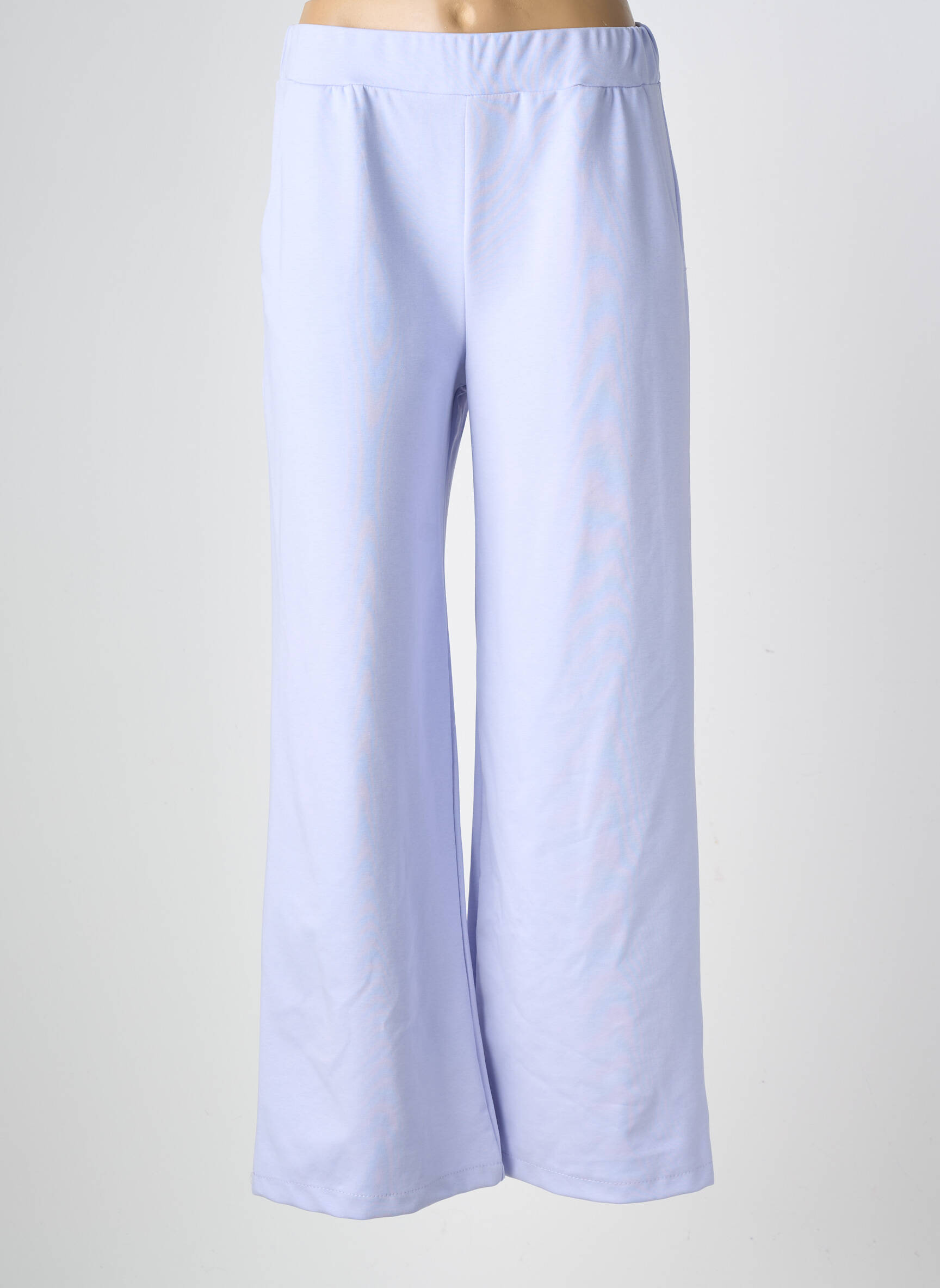 Pantalon larg buzunare mărime normală violet WAY WAY femeie