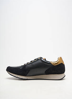Adidași material neted toc plat până la 3 cm negru GABOR femeie