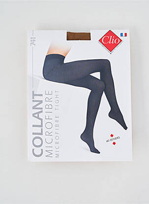Colanți elasticitate maro CLIO femeie