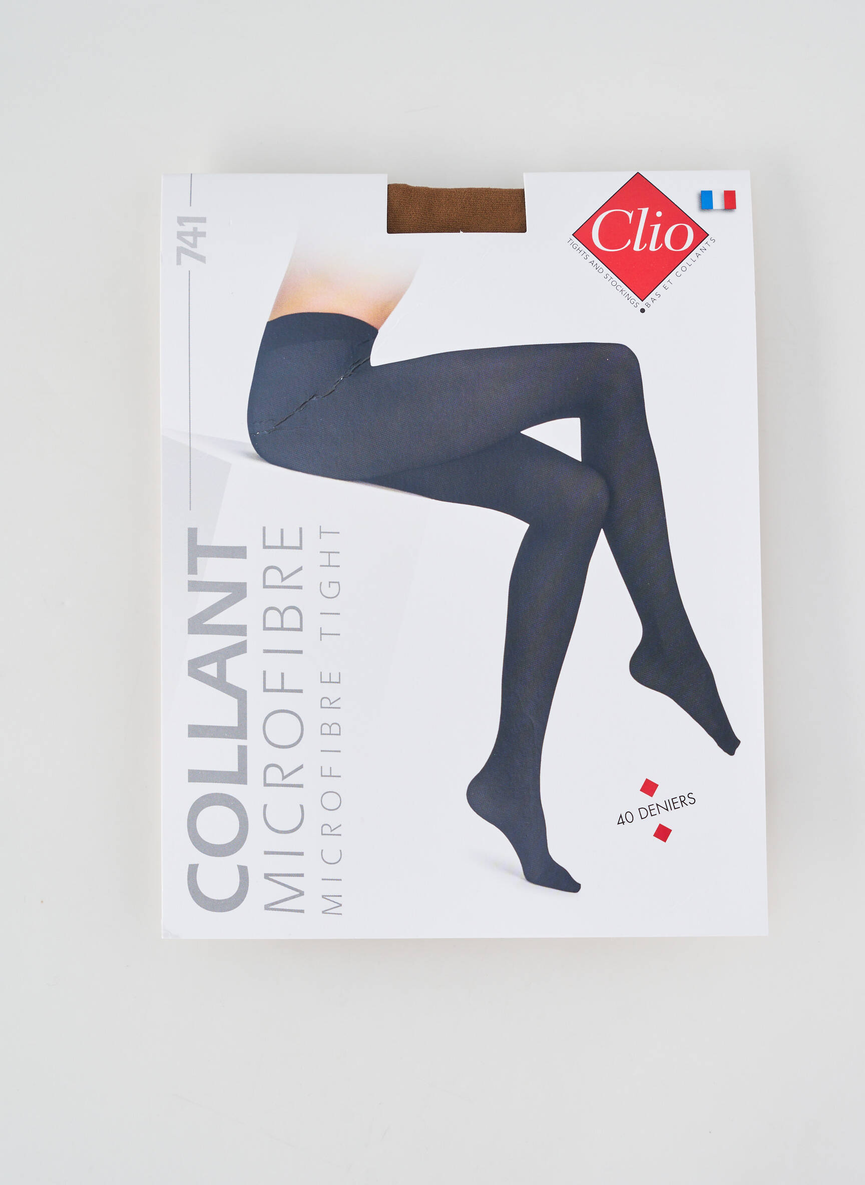 Colanți elasticitate maro CLIO femeie