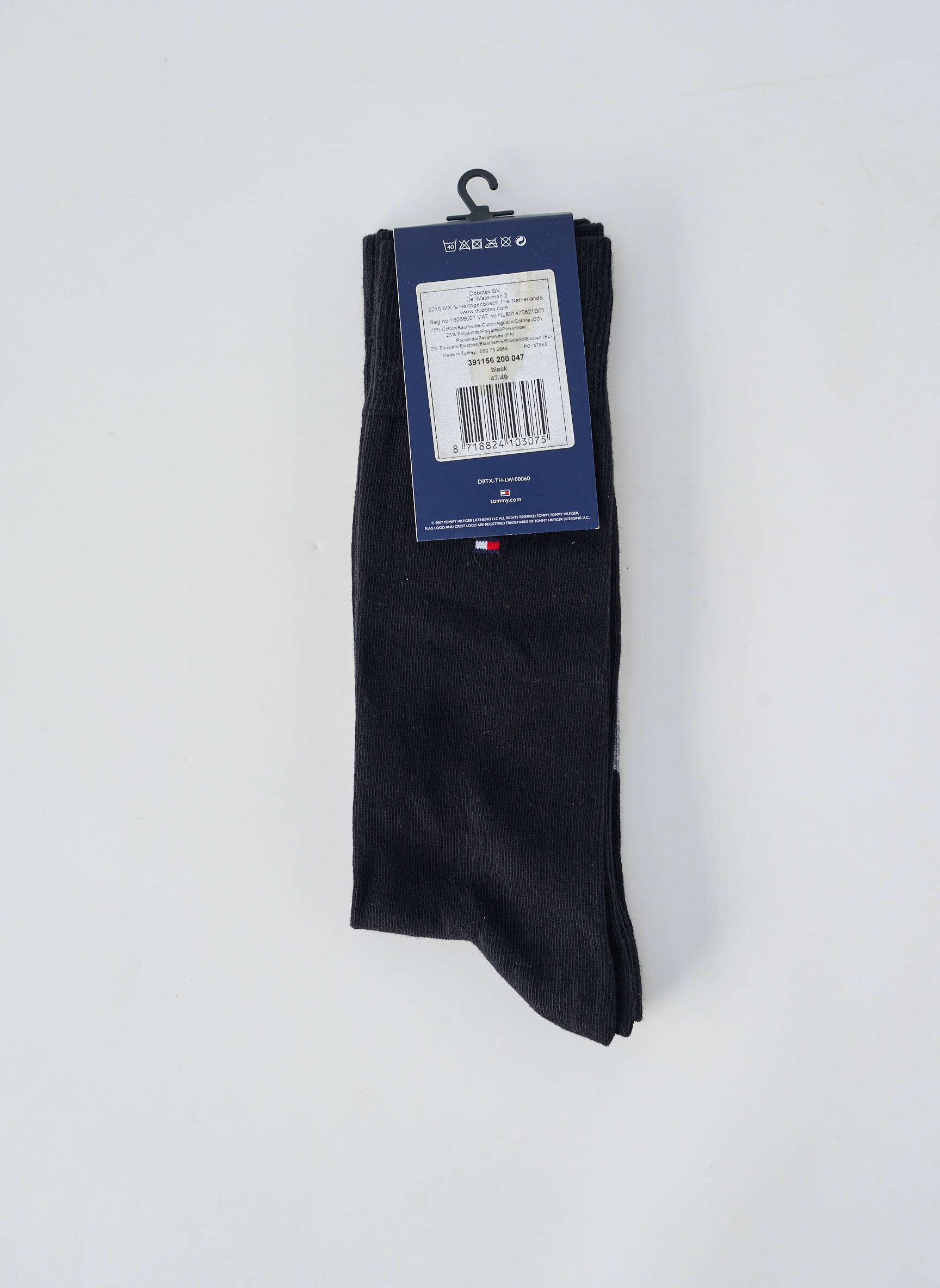 Șosete elasticitate negru TOMMY HILFIGER bărbat