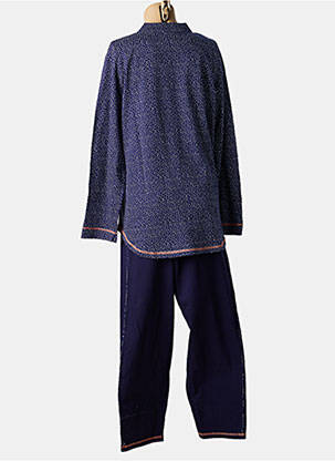 Pijama țesătură jerseu albastru ROSE POMME femeie