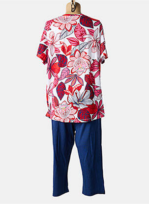 Pijama mâneci scurte albastru ROSE POMME femeie