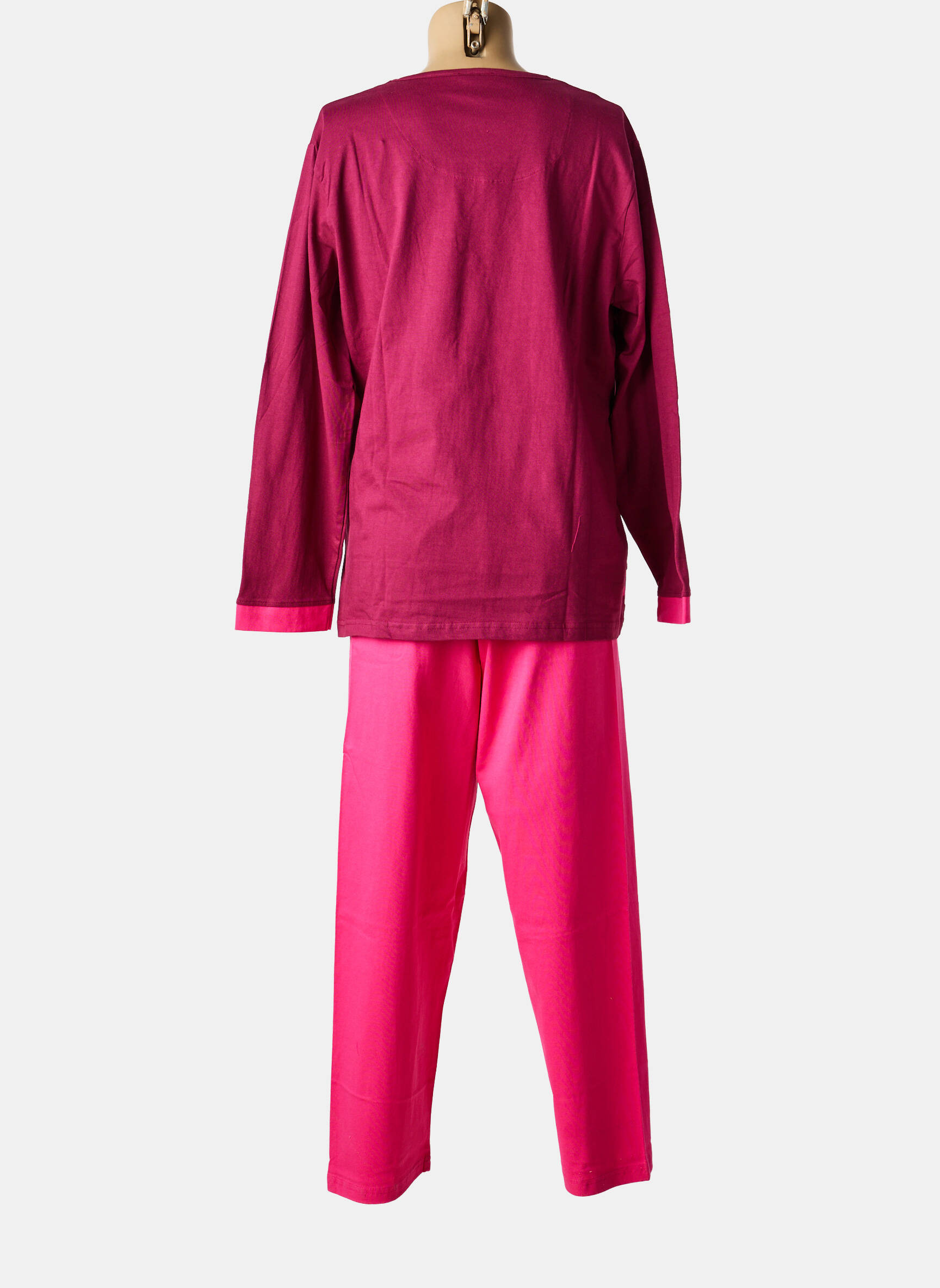 Pijama țesătură jerseu roșu ROSE POMME femeie