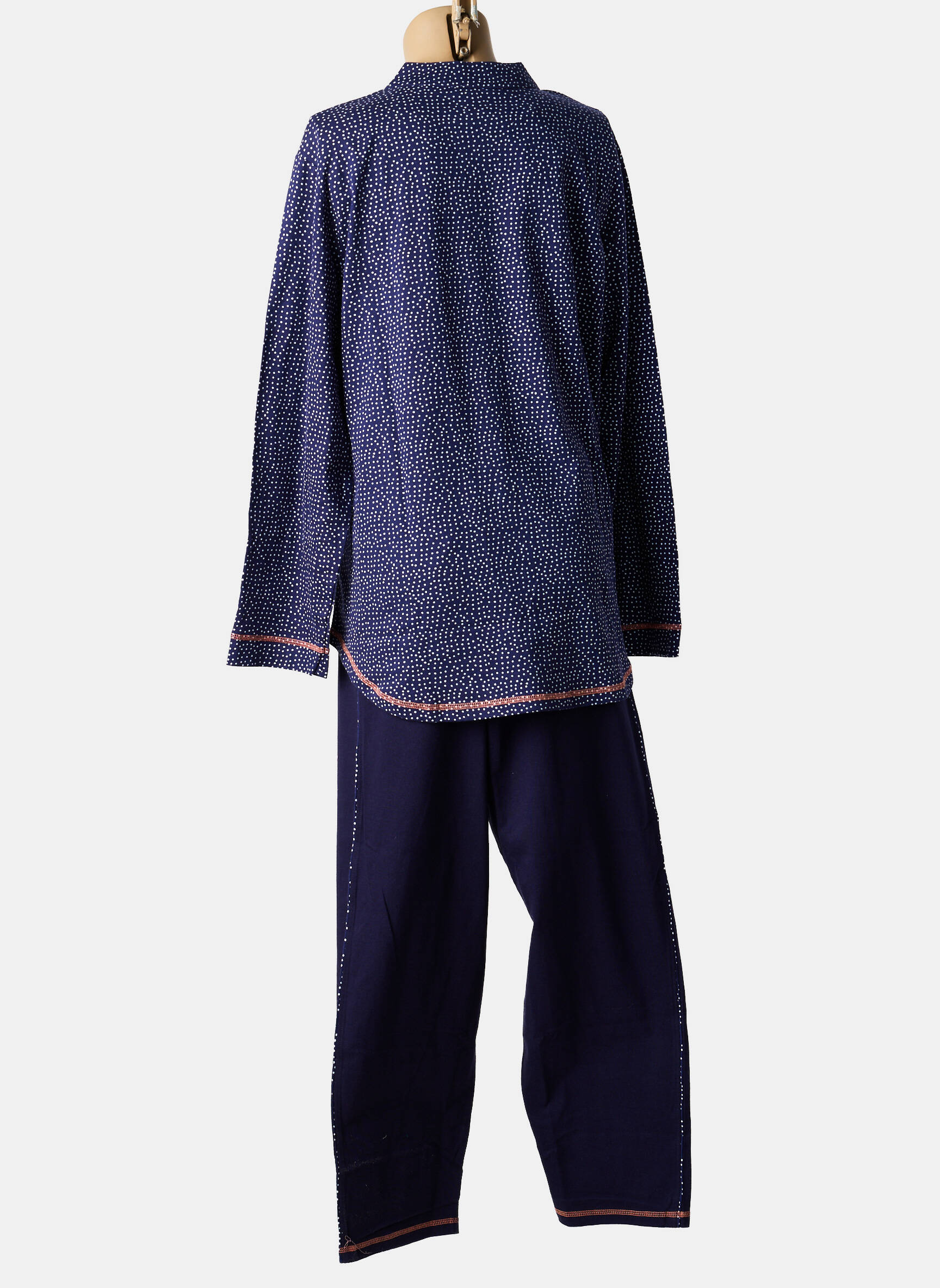 Pijama țesătură jerseu albastru ROSE POMME femeie