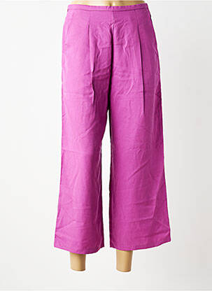 Pantalon 7/8 talie înaltă talie înaltă violet SEE U SOON femeie