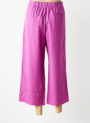 Pantalon 7/8 talie înaltă talie înaltă violet SEE U SOON femeie
