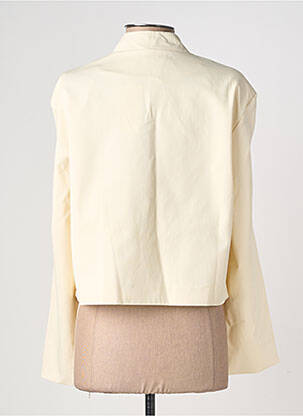 Jachete casual guler rotund bej LILY ROSE femeie
