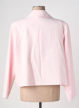 Sacou finisaj interior dublat roz C'MELODIE femeie