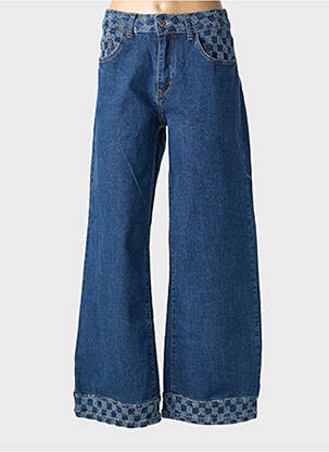 Blugi cu croială largă mărime normală mărime normală albastru BS JEANS femeie