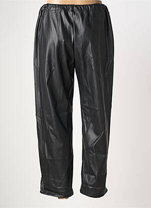 Pantalon drept talie elastică mărime normală negru INTUITION femeie