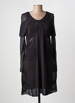 Rochie midi mâneci lungi mâneci lungi negru ALDO MARTIN'S femeie
