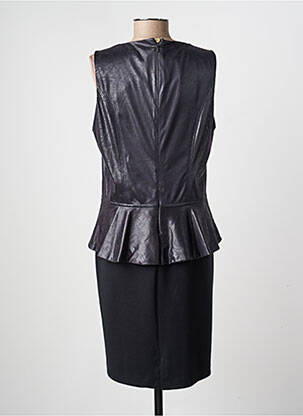 Rochie midi fără mâneci fără mâneci negru PAUL BRIAL femeie
