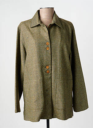 Jachete casual buzunare verde FIGURE LIBRE femeie