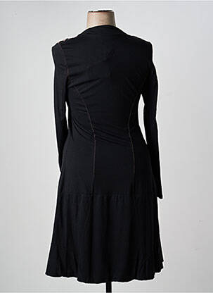 Rochie midi mâneci lungi mâneci lungi negru CAP JULUCA femeie