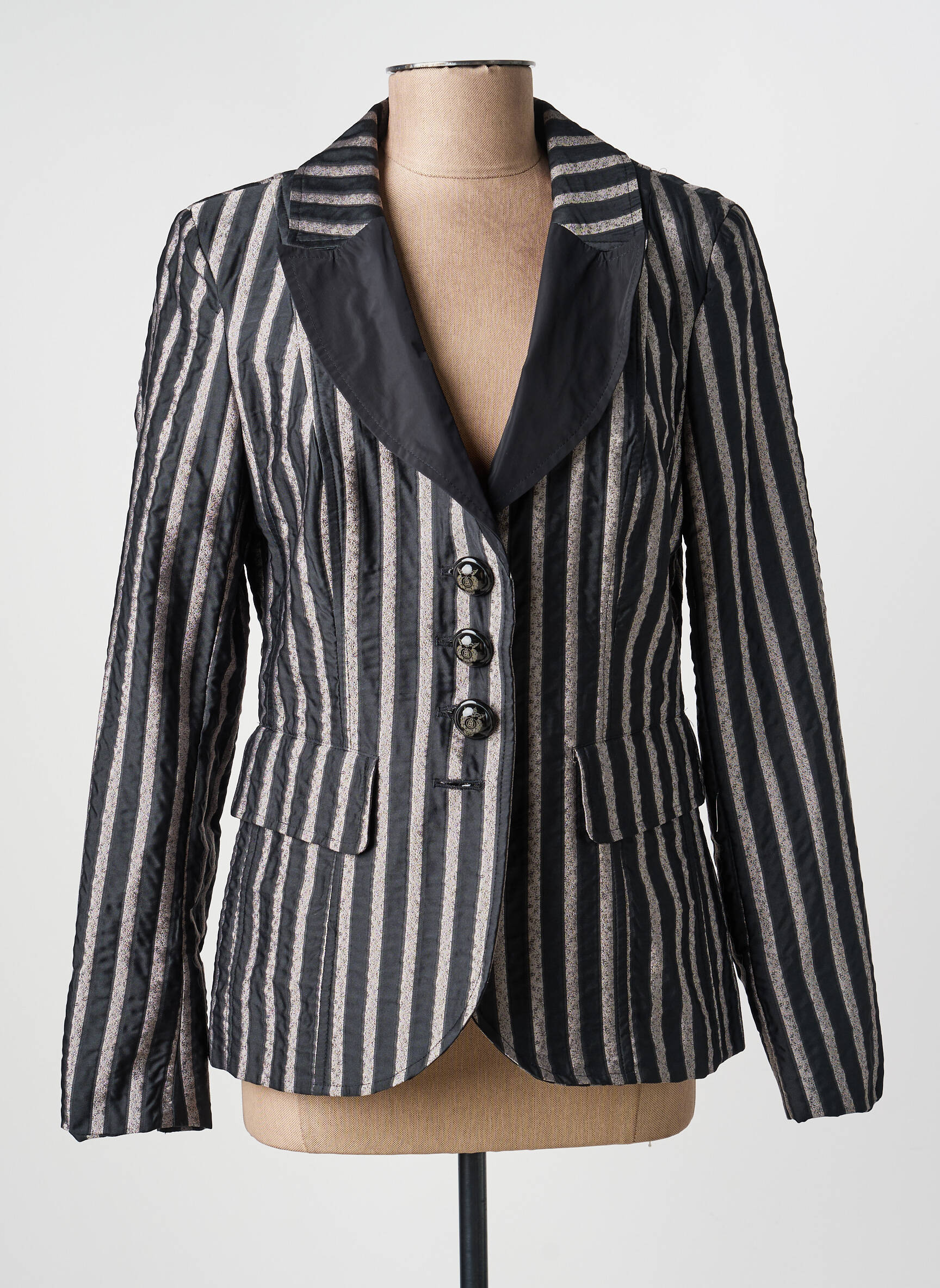 Sacou buzunare negru AIRFIELD femeie