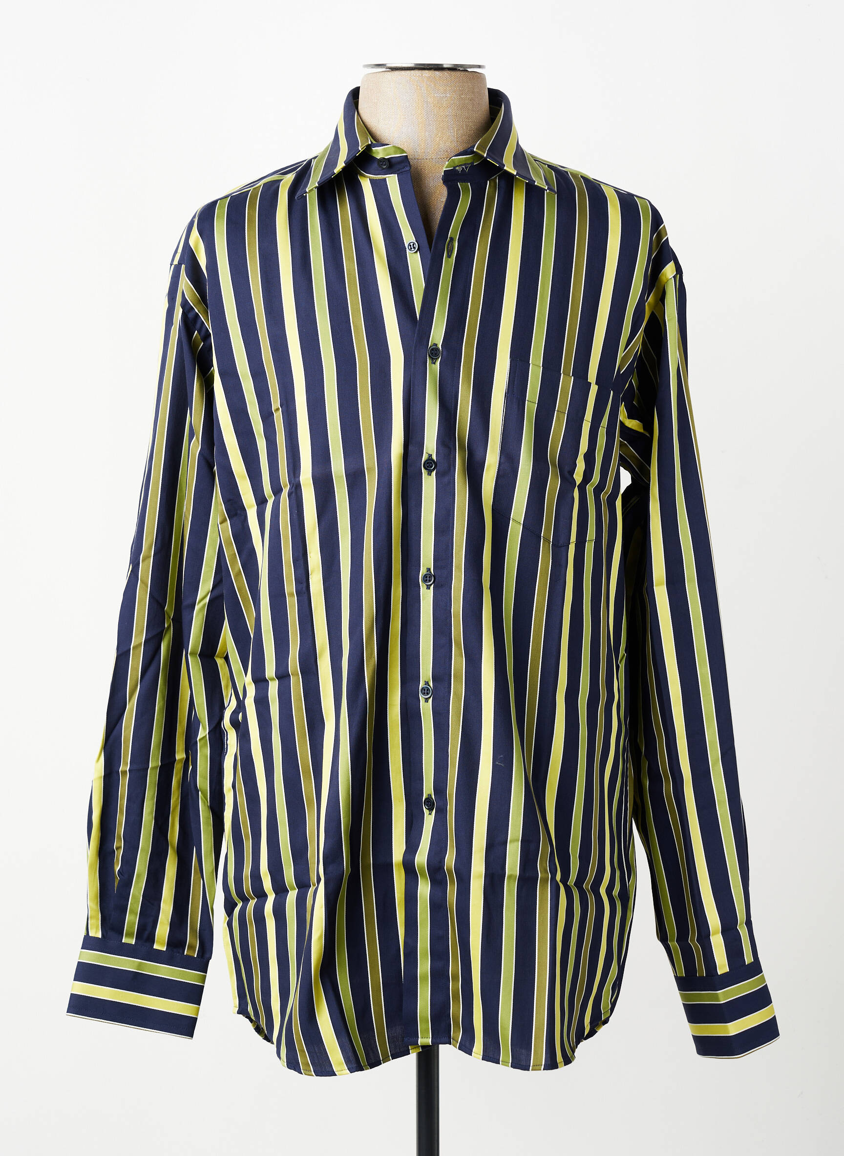 Cămașă cu mâneci lungi buzunare albastru PIERRE CARDIN bărbat
