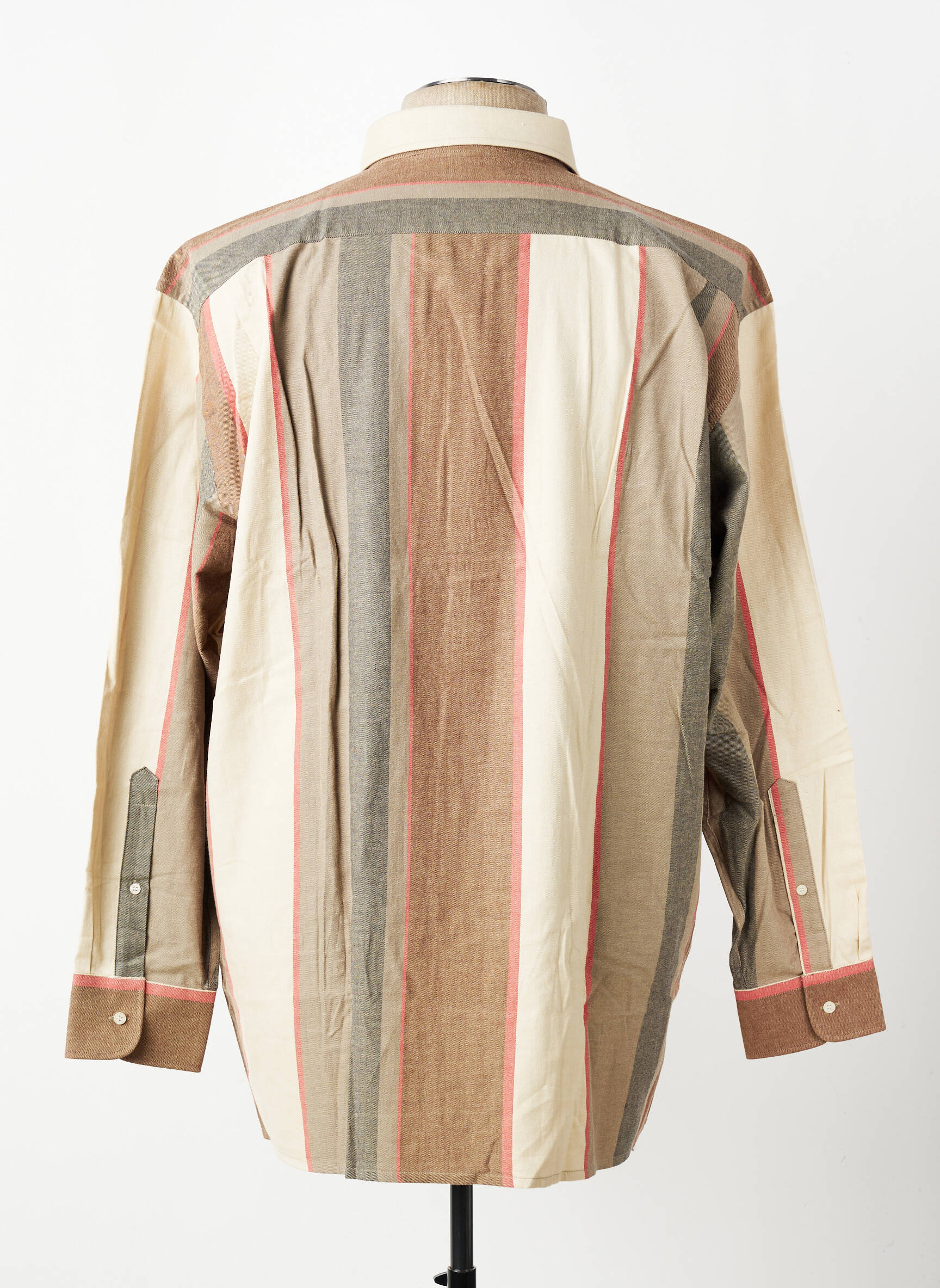 Cămașă cu mâneci lungi buzunare maro PIERRE CARDIN bărbat