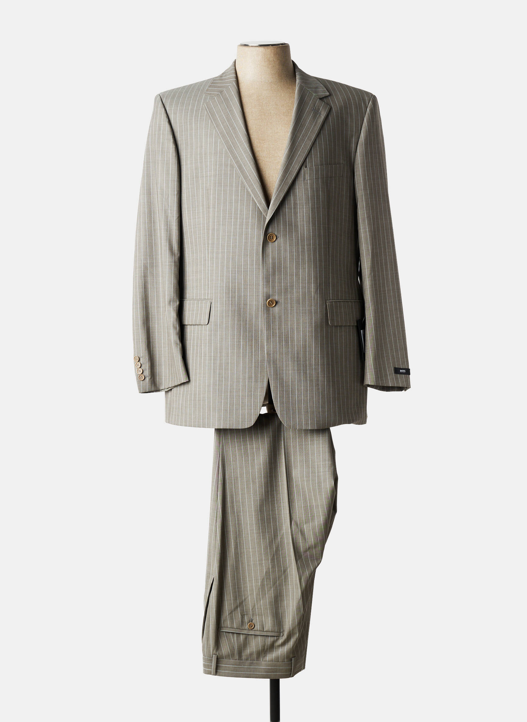 Costume de oraș croială cambrată bej HUGO BOSS bărbat