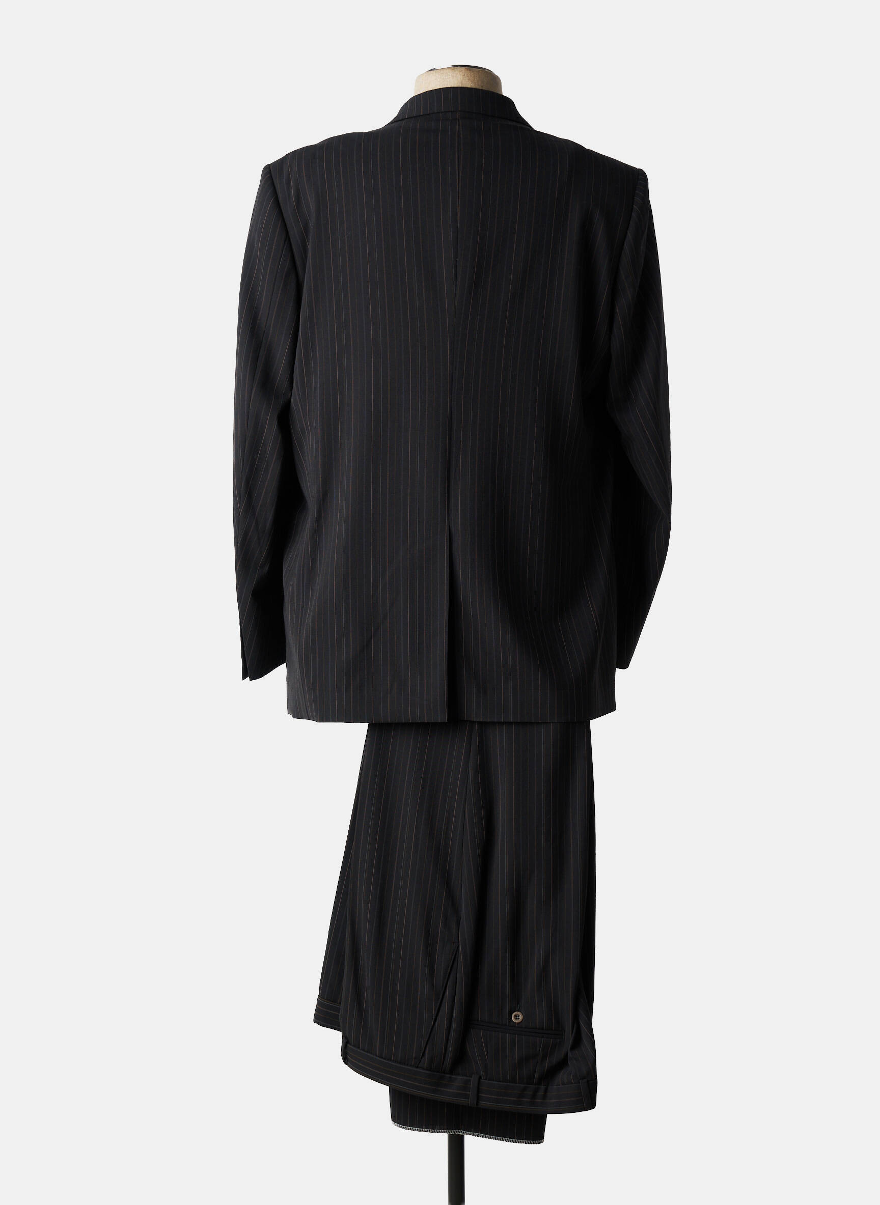 Costume de oraș croială cambrată negru BRUNO SAINT HILAIRE bărbat