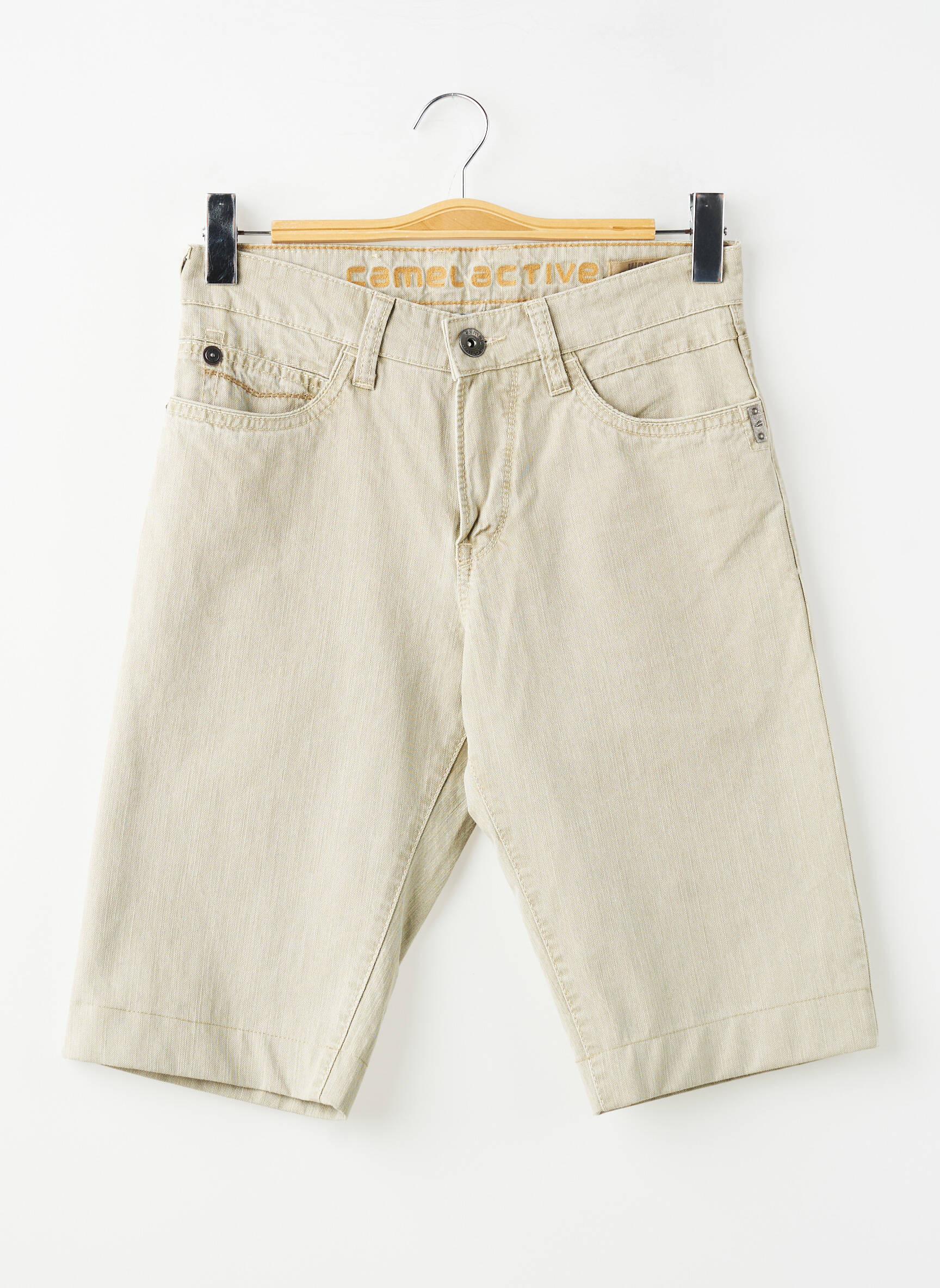 Bermudă țesătură denim mărime normală verde CAMEL ACTIVE bărbat