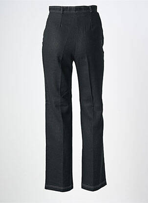Pantalon evazat talie cu cleme talie înaltă negru FIGURE LIBRE femeie