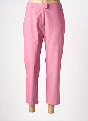 Pantalon 7/8 talie cu cleme mărime normală roșu CAROLE RICHARD femeie