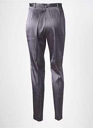 Pantalon slim talie înaltă talie înaltă gri CAROLE RICHARD femeie