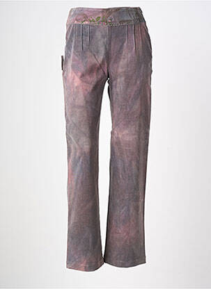 Pantalon slim talie înaltă talie înaltă violet COCOMORE femeie