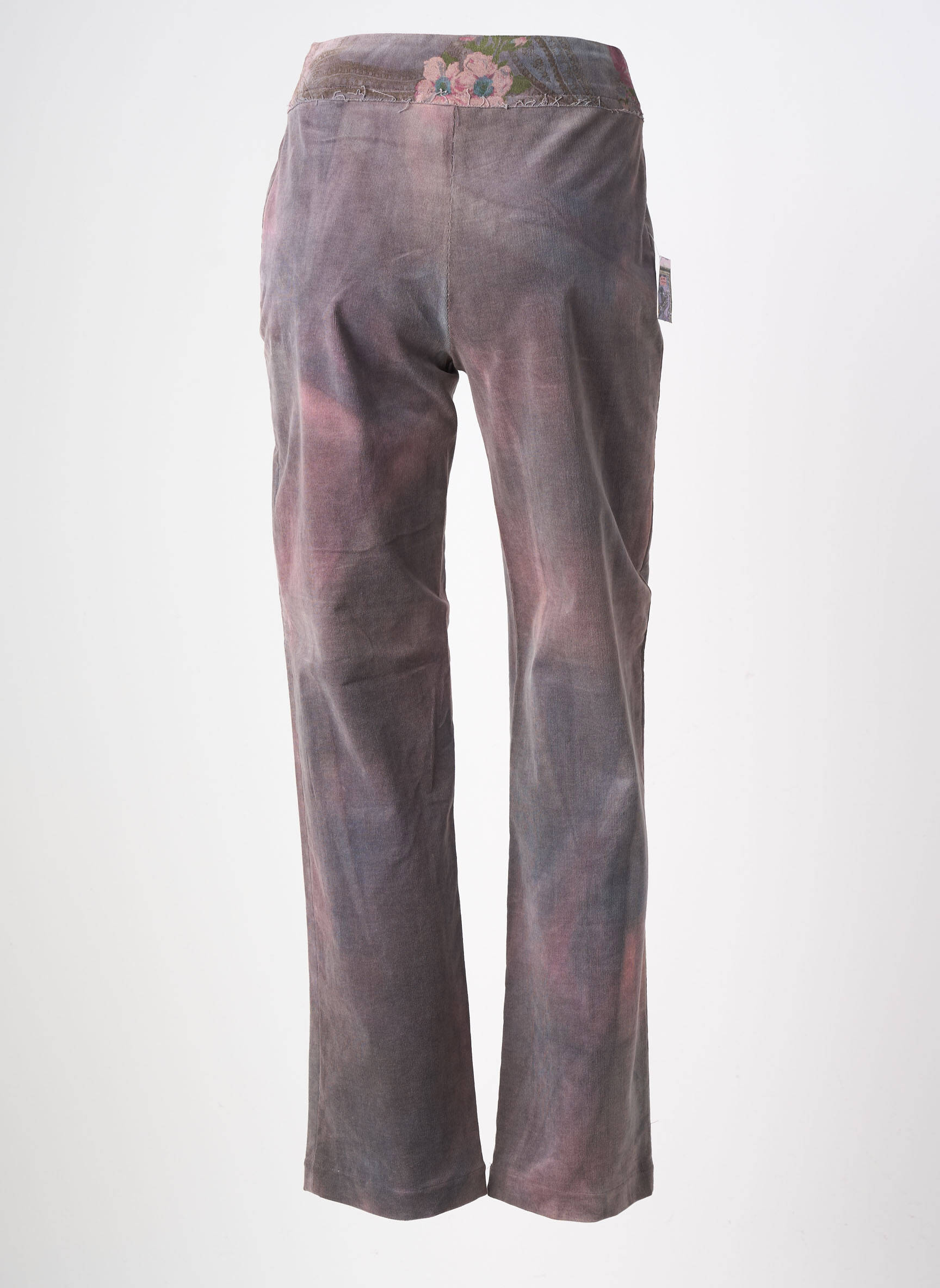 Pantalon slim talie înaltă talie înaltă violet COCOMORE femeie