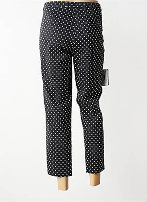 Pantalon 7/8 talie cu cleme mărime normală negru EUGEN KLEIN femeie