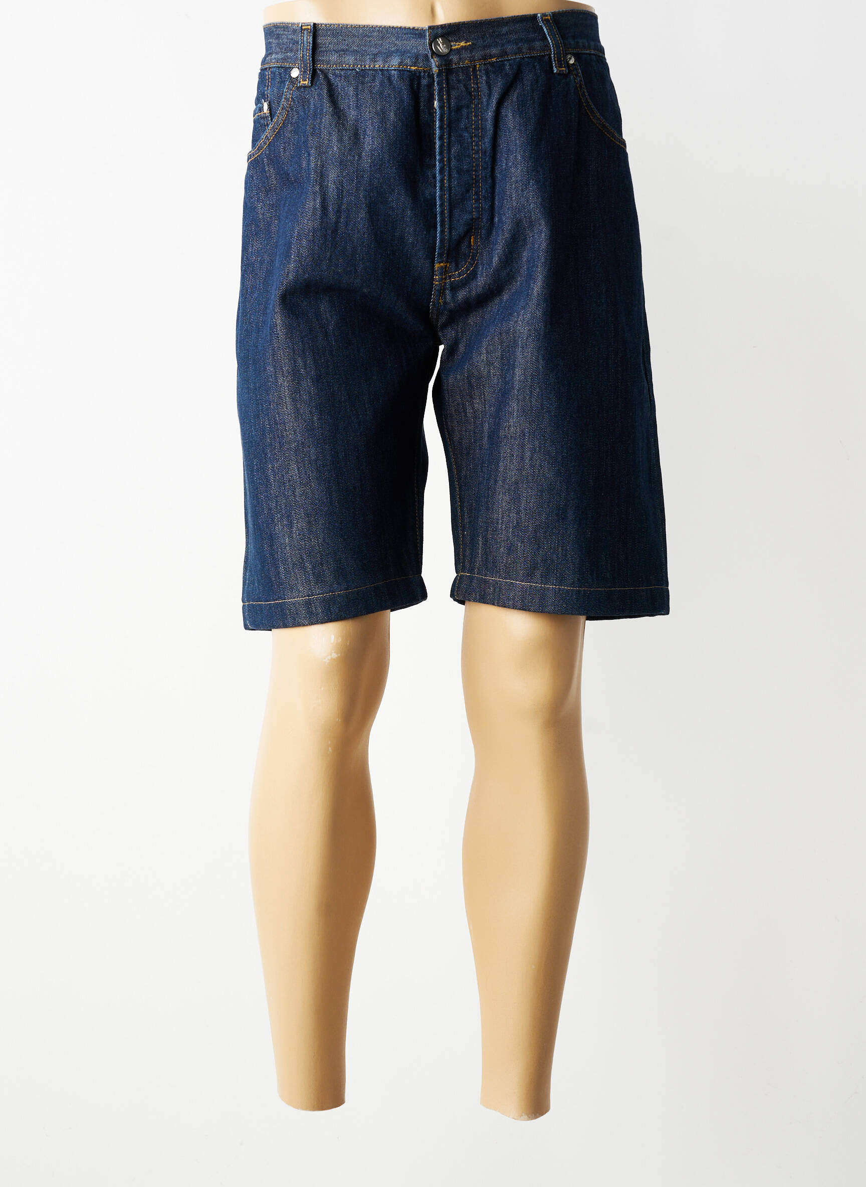 Bermudă țesătură denim mărime normală albastru LACOSTE bărbat